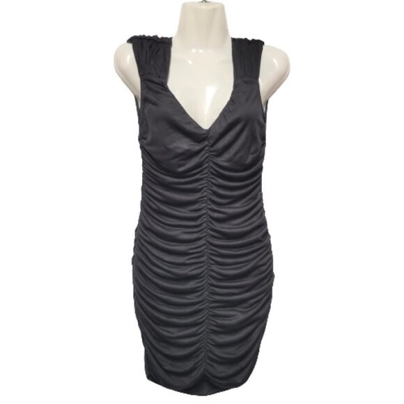 Black Mini Dress Little Black Bodycon Mini Dress -Size M - Picture 1 of 6